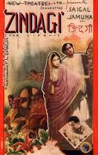 Zindagi, K. L. Saigal, Jamuna, Pahari Sanyal, Sitara Devi, Nemo, Ashalata, Kashmiri, Sham Laha, Bikram Kapoor, Manorama, 1940