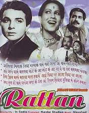 Rattan, Karan Dewan, Swarnlata, Amir Banu, Wasti, Chandabai, Manju, Rajkumari Shukla, Badri Prasad, Gulab, Azurie, 1944