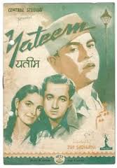 Yateem, Suraiya, Yakub, E. Billimoria, Chandraprabha, Noor Mohammed Charlie, Uday Kumar, Bhudo Advani, David, Lalita Pawar, 1945