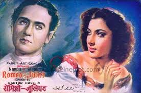 Romeo And Juliet, Nargis, Sapru, Sunalini Devi, John Cawas, Violet Cooper, Nazir Kashmiri, 1947