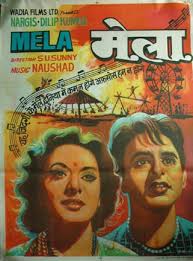 Mela, Dilip Kumar, Nargis, Jayant, Jeevan, Rehman, Amar, Roop Kamal, Zubeida, 1948