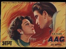 Aag, Raj Kapoor, Nargis, Premnath, Nigar Sultana, Kamini Kaushal, B. M. Vyas, 1948