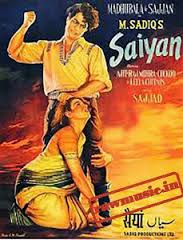 Saiyan, Madhubala, Sajjan, Raj Mehra, Jayant, Ramesh Thakur, Cuckoo, Amar, Leela Chitnis, 1951