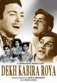 Dekh Kabira Roya, Anita Guha, Ameeta, Shubha Khote, Anoop Kumar, Daljeet, Jawahar Kaul, Sunder, 1957