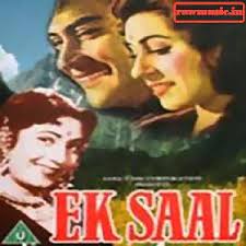 Ek Saal, Ashok Kumar, Madhubala, Johnny Walker, Kuldip Kaur, Minu Mumtaz, Madan Puri, Mehmood, Nazir Kashmiri, Pratima Devi, 1957