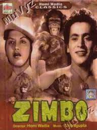 Zimbo, Azad, Chitra, Krishna Kumari, Achala Sachdev, B. M. Vyas, Dalpat, Nilofar, Kanchanmala, 1958