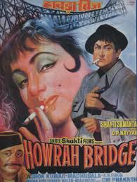 Howrah Bridge, Ashok Kumar, Madhubala, K. N. Singh, Om Prakash, Mehmood, Minu Mumtaz, Madan Puri, Helen, Kammo, 1958