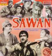 Sawan, Bharat Bhushan, Ameeta, Achala Sachdev, Jeevan, Tiwari, Helen, 1959