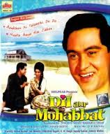 Dil Aur Mohabbat, Joy Mukherjee, Sharmila Tagore, Ashok Kumar, K. N. Singh, Johnny Walker, Nazir Hussain, Bela Bose, Gajanan Jagirdar, Jankidas, Anoop Kumar, Sachin Pilgaonkar, Purnima, Tun Tun, 1968
