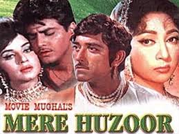Mere Huzoor, Raaj Kumar, Jeetendra, Mala Sinha, Laxmi Chhaya, Zeb Rehman, Johnny Walker, K. N. Singh, David, Manorama, Surekha, Indira Billi, 1968