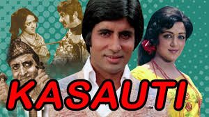 Kasauti, Amitabh Bachchan, Hema Malini, Pran, 1974