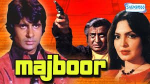 Majboor, Amitabh Bachchan, Parveen Babi, Farida Jalal, Pran, 1974
