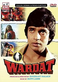 Wardaat, Mithun Chakraborty, Kaajal Kiran, Iftekhar, 1981