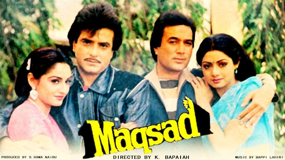 Maqsad, Rajesh Khanna, Jeetendra, Jayapradha, 1984