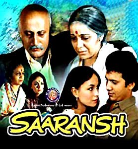 Saaransh, Anupam Kher, Rohini Hattangadi, Soni Razdan, Madan Jain, 1984