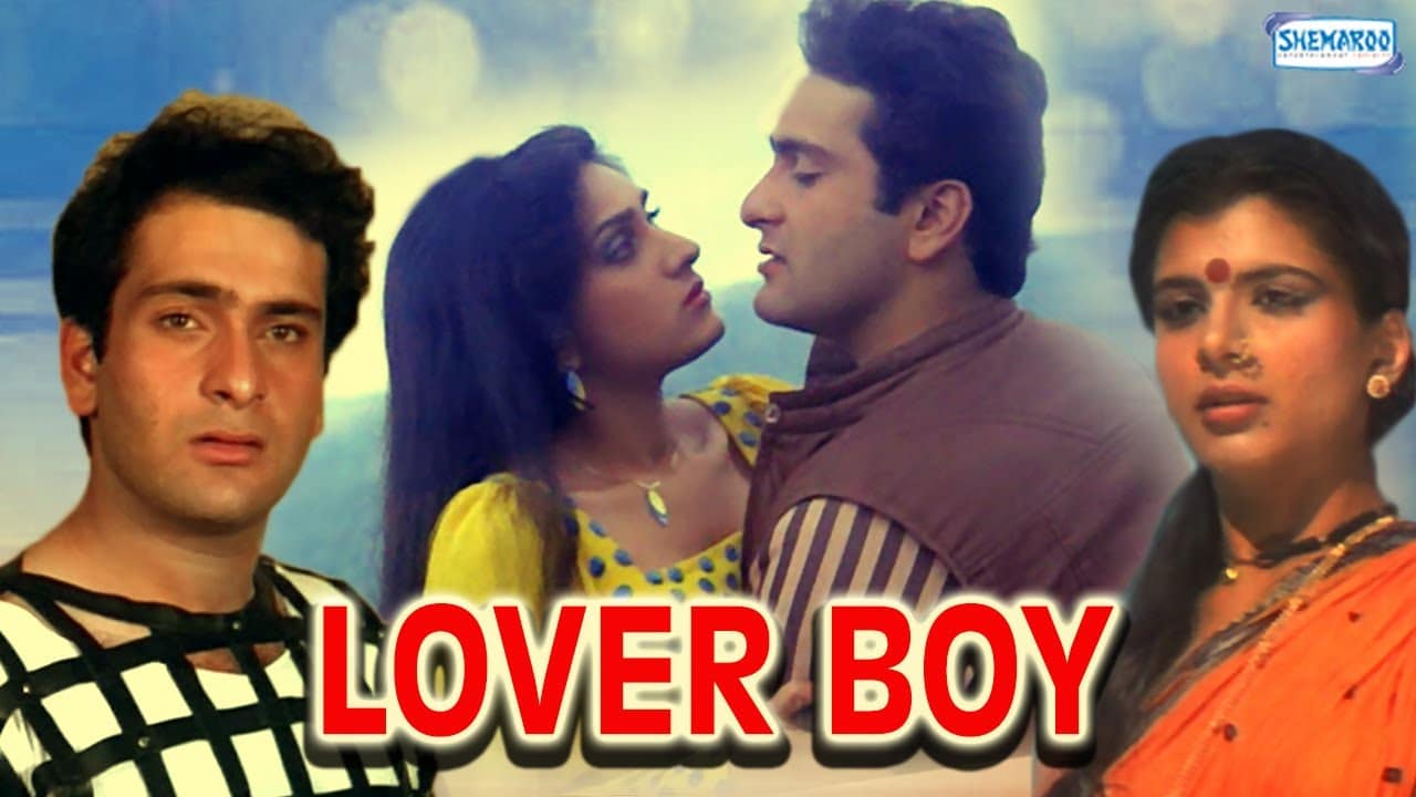 Lover Boy, Rajiv Kapoor, Meenakshi Sheshadri, Anita Raj, 1985