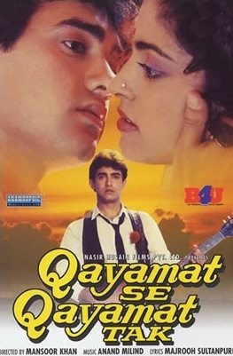 Qayamat Se Qayamat Tak, Aamir Khan, Juhi Chawla, 1988