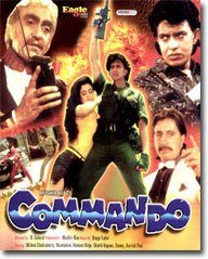 Commando, Mithun Chakraborty, Mandakini, Hemant Birje, 1988