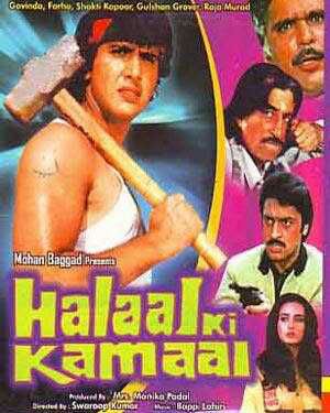 Halaal Ki Kamai, Govinda, Farha Naaz, Sonika Gill, 1988