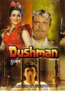 Dushman, Mithun Chakraborty, Mandakini, Sadashiv Amrapurkar, 1990