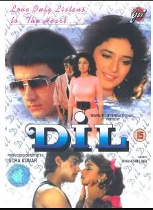 Dil, Aamir Khan, Madhuri Dixit, Anupam Kher, Saeed Jaffrey, 1990