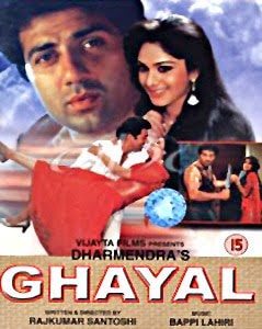 Ghayal, Sunny Deol, Meenakshi Seshadri,, 1990