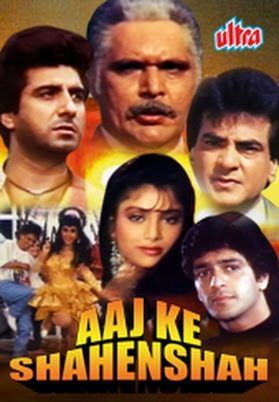 Aaj Ke Shahenshah, Raj Babbar, Jeetendra, Kimi Katkar, 1990