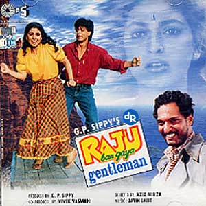 Raju Ban Gaya Gentleman, Shah Rukh Khan, Juhi Chawla, Amrita Singh, 1992