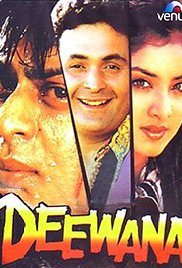 Deewana, Rishi Kapoor, Divya Bharti, Shah Rukh Khan, 1992