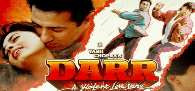 Darr, Sunny Deol, Juhi Chawla, Shah Rukh Khan, 1993