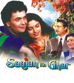 Saajan Ka Ghar, Rishi Kapoor, Juhi Chawla, Deepak Tijori, 1994