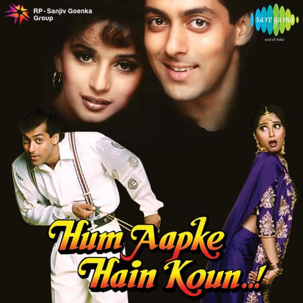Hum Aapke Hain Koun..!, Salman Khan, Madhuri Dixit, Alok Nath, Renuka Shahane, Reema Lagoo, Anupam Kher, Bindu, 1994