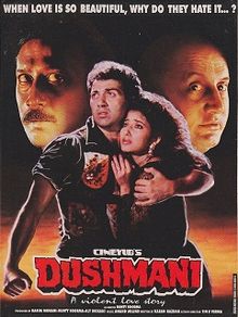 Dushmani: A Violent Love Story, Sunny Deol, Jackie Shroff, Manisha Koirala, 1996