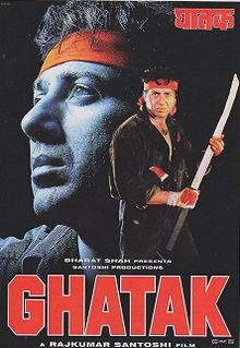 Ghatak, Sunny Deol, Meenakshi Seshadri, Amrish Puri, Om Puri, Danny Denzongpa, 1996