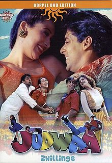 Judwaa, Salman Khan, Rambha, Karisma Kapoor, 1997
