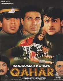 Qahar, Sunny Deol, Sunil Shetty, Sonali Bendre, 1997