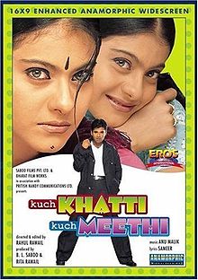 Kuch Khatti Kuch Meethi, Sunil Shetty, Kajol, Rishi Kapoor, Rati Agnihotri, 2001