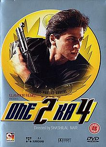 One 2 Ka 4, Shahrukh Khan, Juhi Chawla, Jackie Shroff, 2001