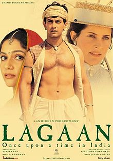 Lagaan: Once Upon a Time in India, Aamir Khan, Gracy Singh, Rachel Shelley, Toby Stephens, 2001
