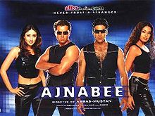 Ajnabee, Bobby Deol, Akshay Kumar, Kareena Kapoor, Bipasha Basu, 2001