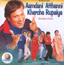 Aamdani Atthani Kharcha Rupaiyaa, Govinda, Juhi Chawla, Johnny Lever, Tabu, Isha Koppikar, 2001