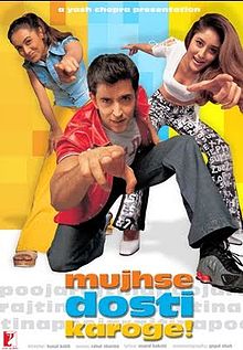 Mujhse Dosti Karoge!, Hrithik Roshan, Rani Mukerji, Kareena Kapoor, 2002