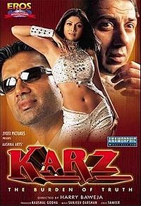 Karz: The Burden of Truth, Sunny Deol, Sunil Shetty, Shilpa Shetty, 2002