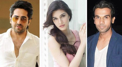 Ayushmann Khurrana, Kriti Sanon and Rajkummar Rao to star in a romcom Bareilly Ki Barfi, , 2016
