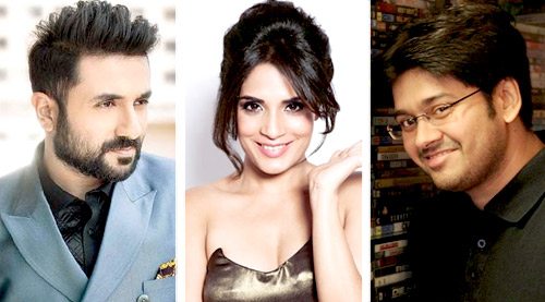 Vir Das, Richa Chadda and Shaad Randhawa in Milap Zaveris short film Raakh, , 2016