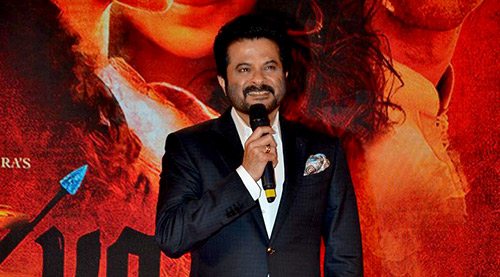 Anil Kapoor gets emotional during the music launch of Mirzya, , 2016