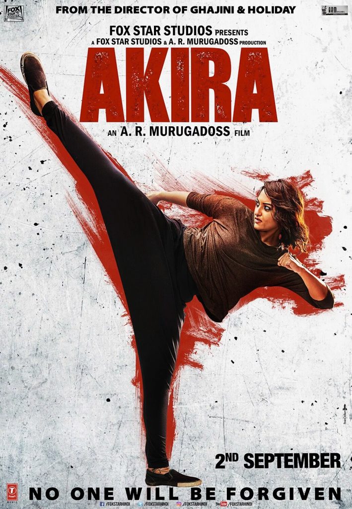 Akira,
Sonakshi Sinha, Konkona Sen Sharma, Urmila Mahanta, Mithun Chakraborty, 2016