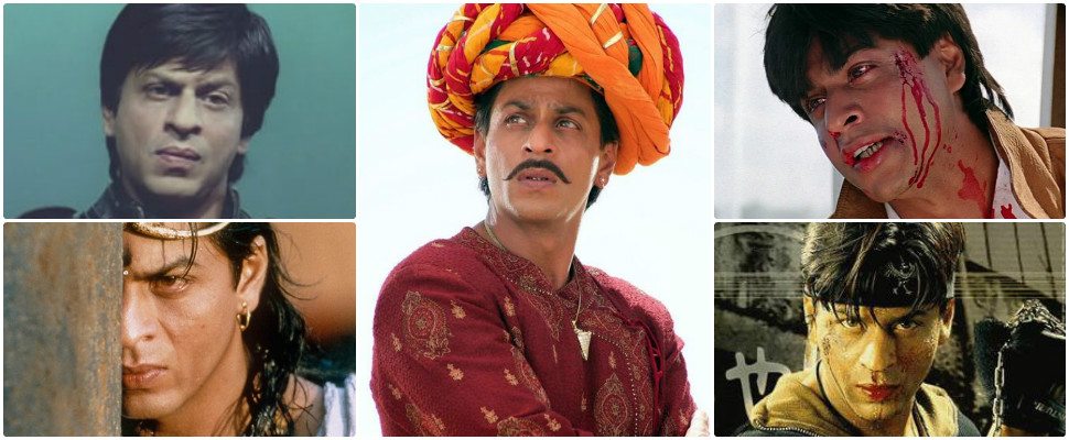 Top 20 Unique Shah Rukh Khan Roles In Bollywood, , 2016
