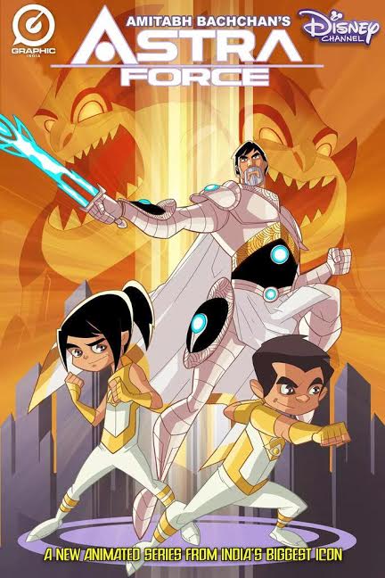 Check out: Amitabh Bachchan as the animated superhero in Astra Force, , 2016