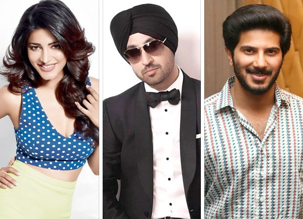 Shruti Haasan, Diljit Dosanjh and Dulquer Salmaan chosen to endorse Gionee Mobiles, , 2017